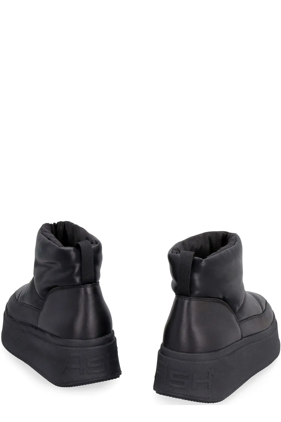 Ash Round Toe Slip-On Boots