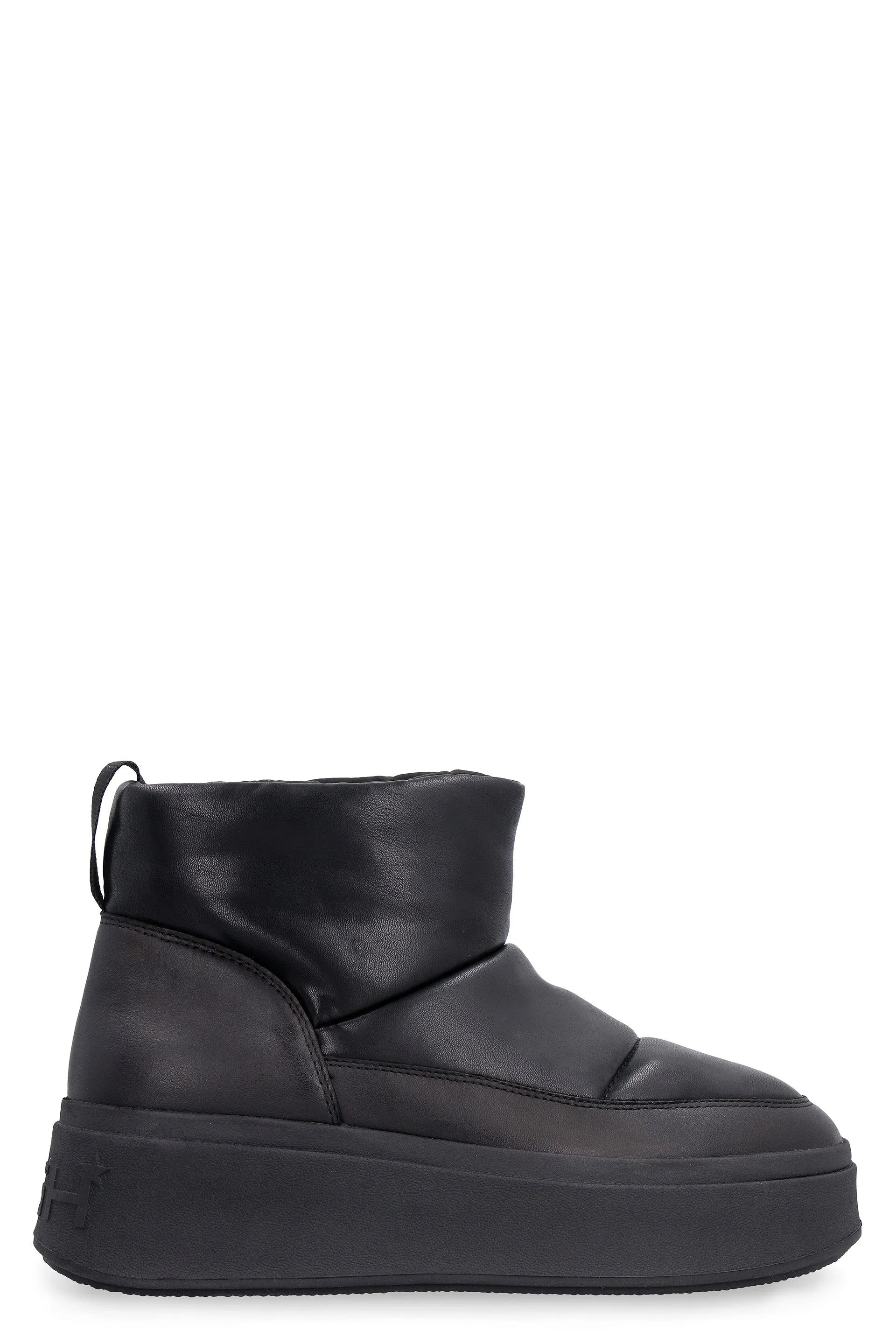 Ash Round Toe Slip-On Boots
