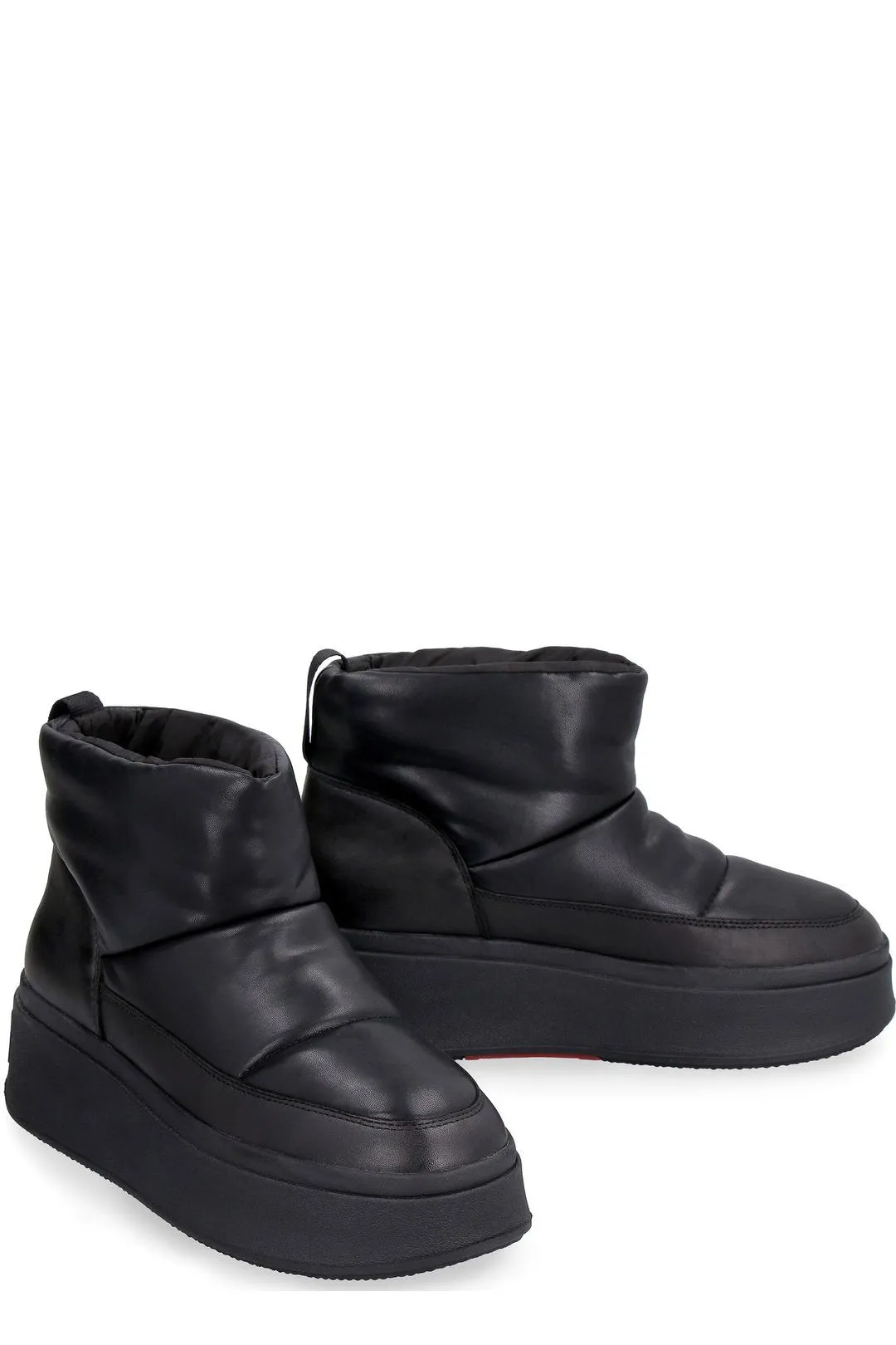 Ash Round Toe Slip-On Boots