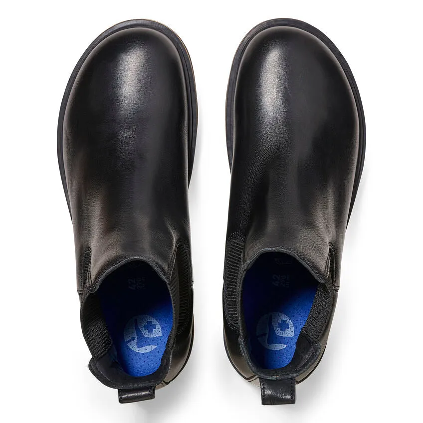 Birkenstock Highwood Slip on Leather Blk Unisex 1025764