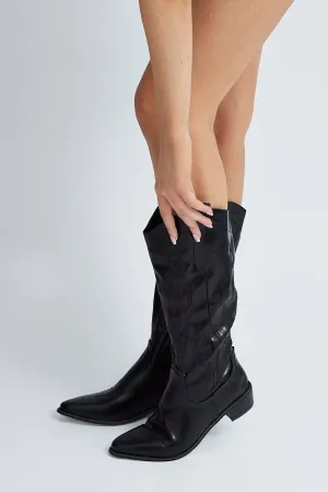 Black Cowboy Boots