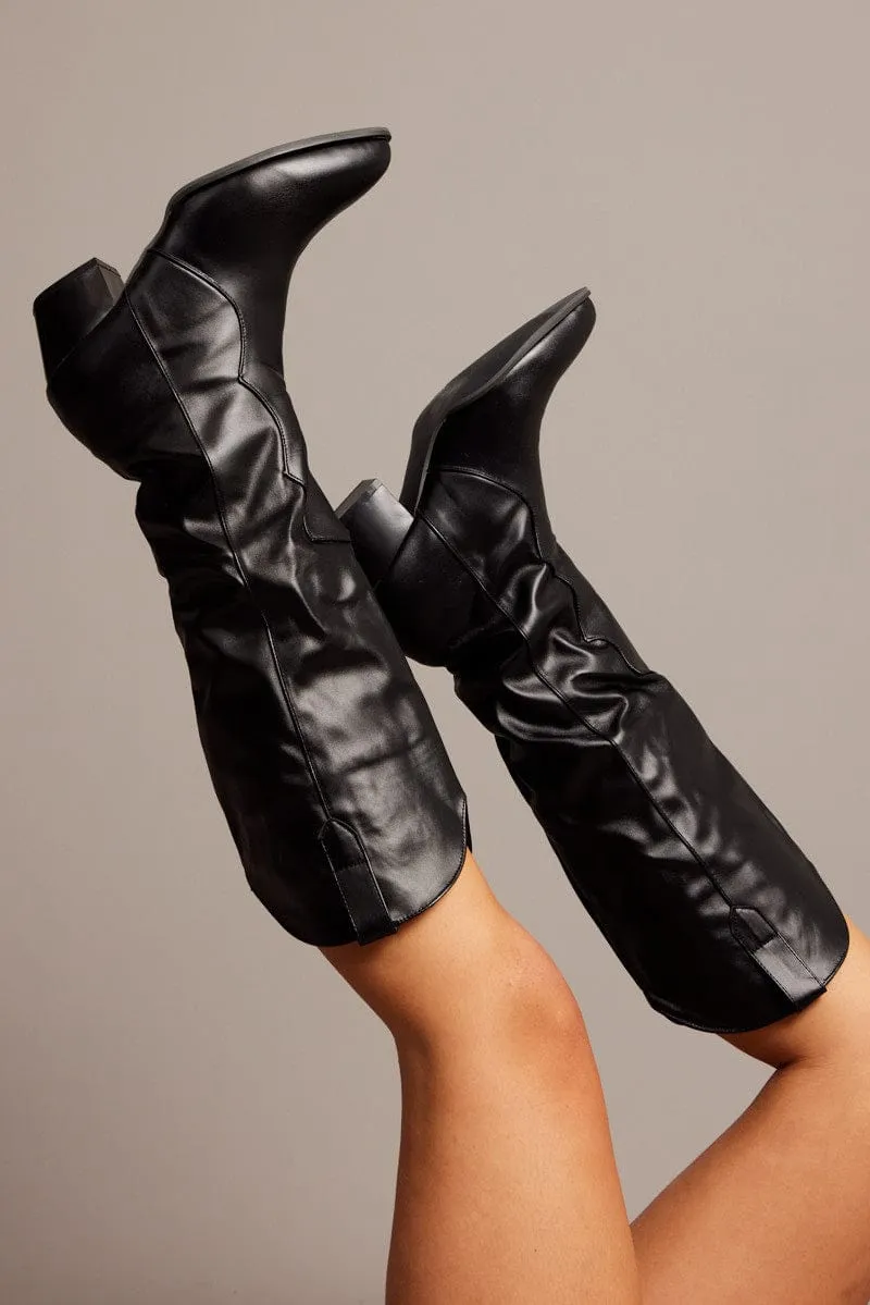 Black Cowboy Boots