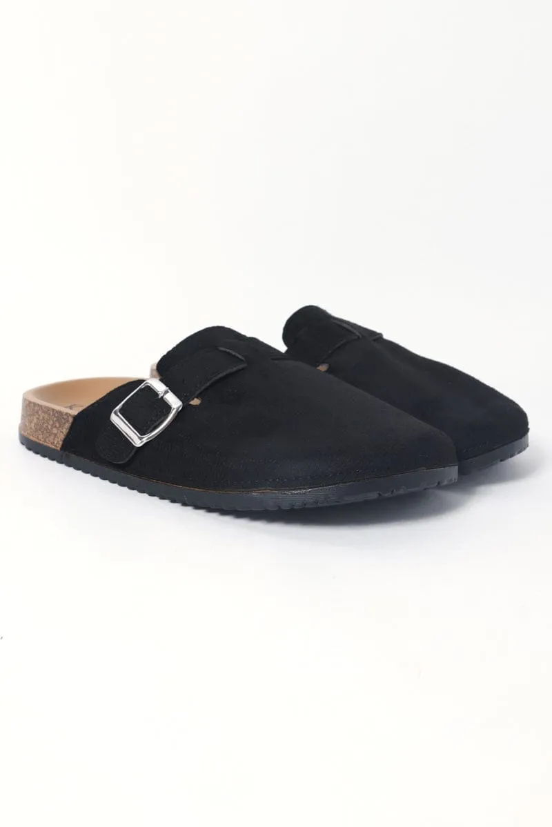 Black Mule Clogs