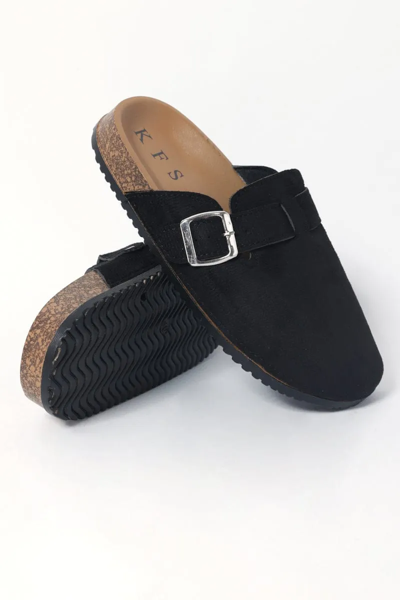 Black Mule Clogs