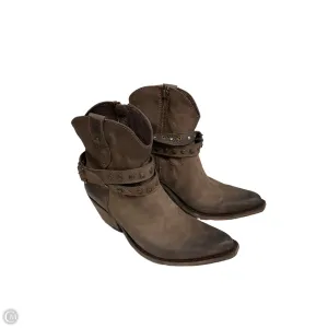 Boots Western By Clothes Mentor In Brown, Size: 7.5