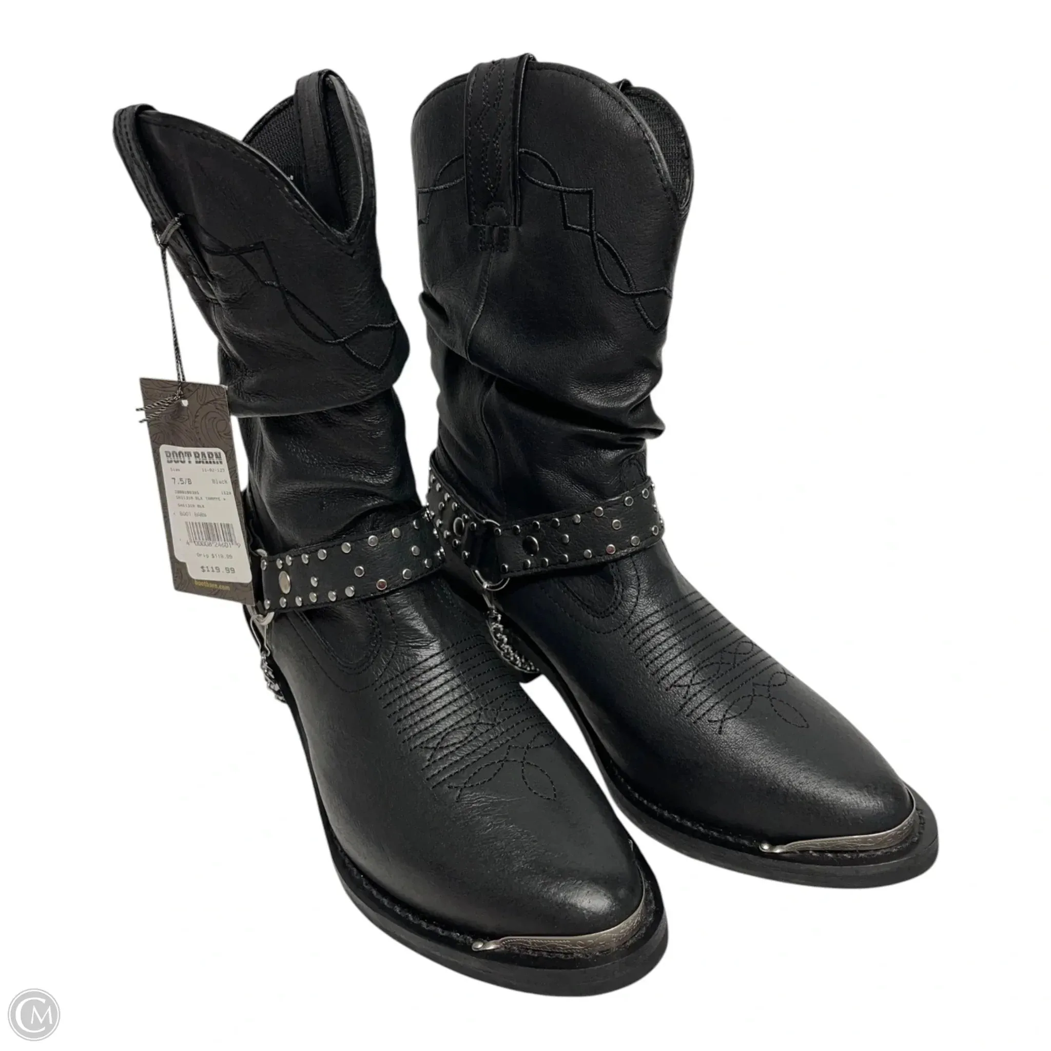 Boots Western By SHYANNE In Black, Size: 7.5