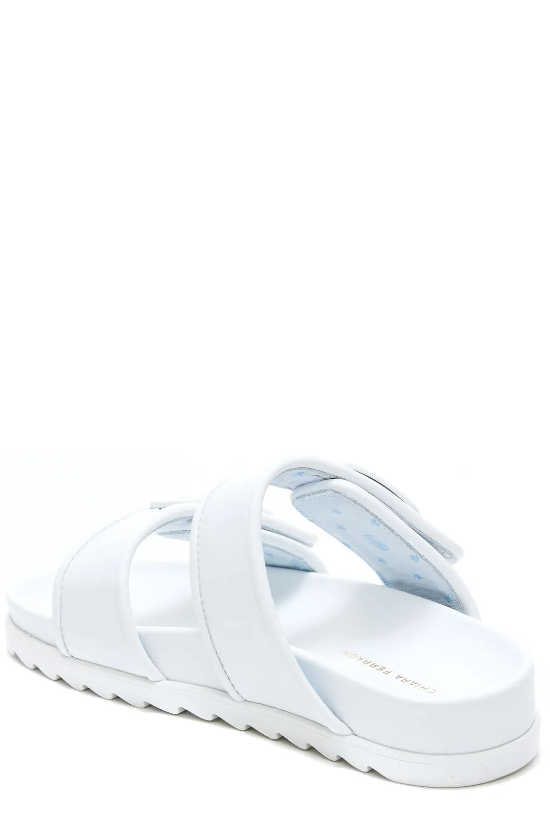 Chiara Ferragni Double-Strap Slip-On Sandals