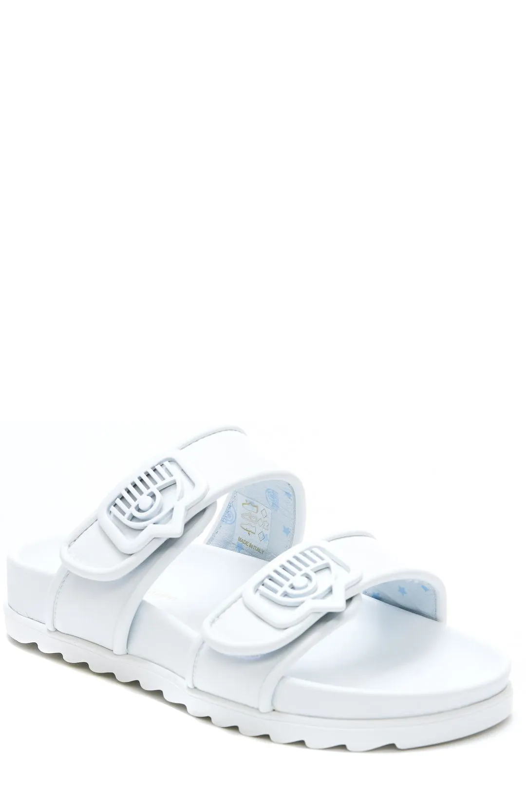 Chiara Ferragni Double-Strap Slip-On Sandals