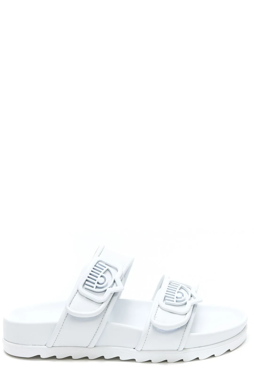 Chiara Ferragni Double-Strap Slip-On Sandals