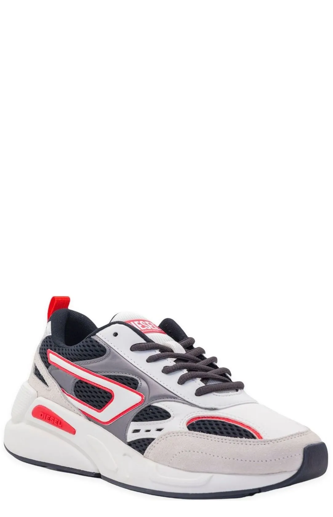 Diesel S-Serendipity Panelled Lace-Up Sneakers