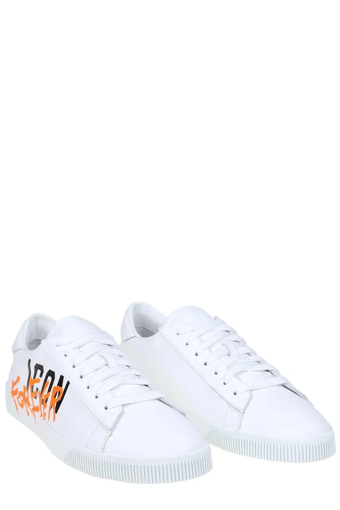 Dsquared2 Logo Printed Lace-Up Sneakers