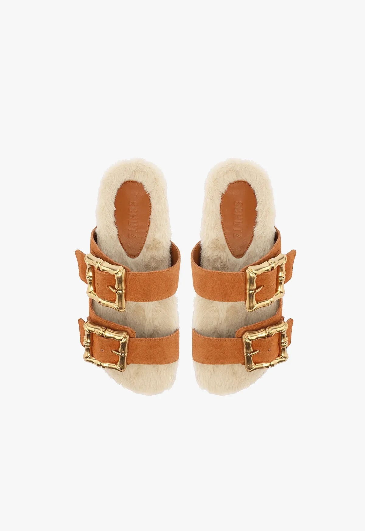 Enola Weekend Sporty Cow Suede Sandal
