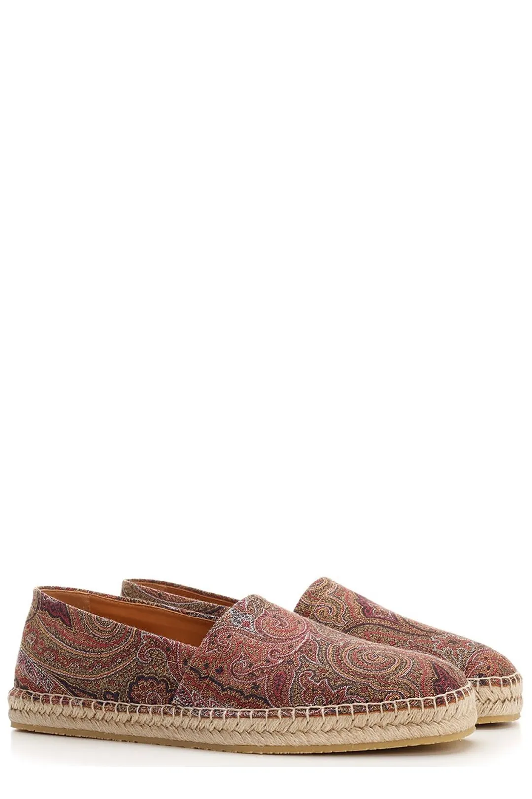 Etro Paisley Printed Slip-On Espadrilles