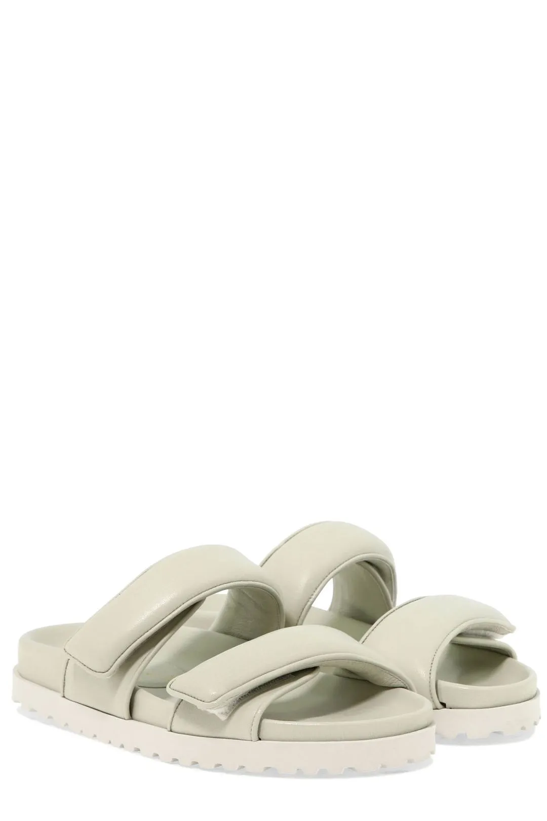 GIA BORGHINI Double Strap Slip-On Sandals