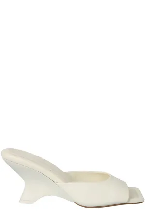GIA BORGHINI Open Toe Slip-On Sandals