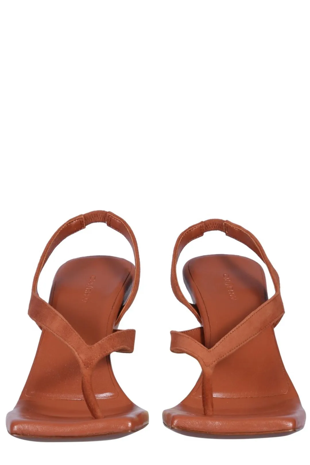 GIA BORGHINI Rose Slingback Square Toe Sandals