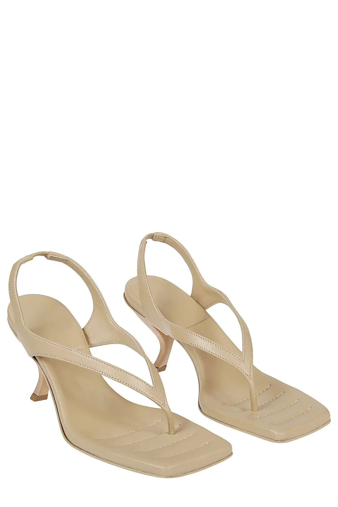 GIA BORGHINI Rosie Open Toe Slip-On Sandals