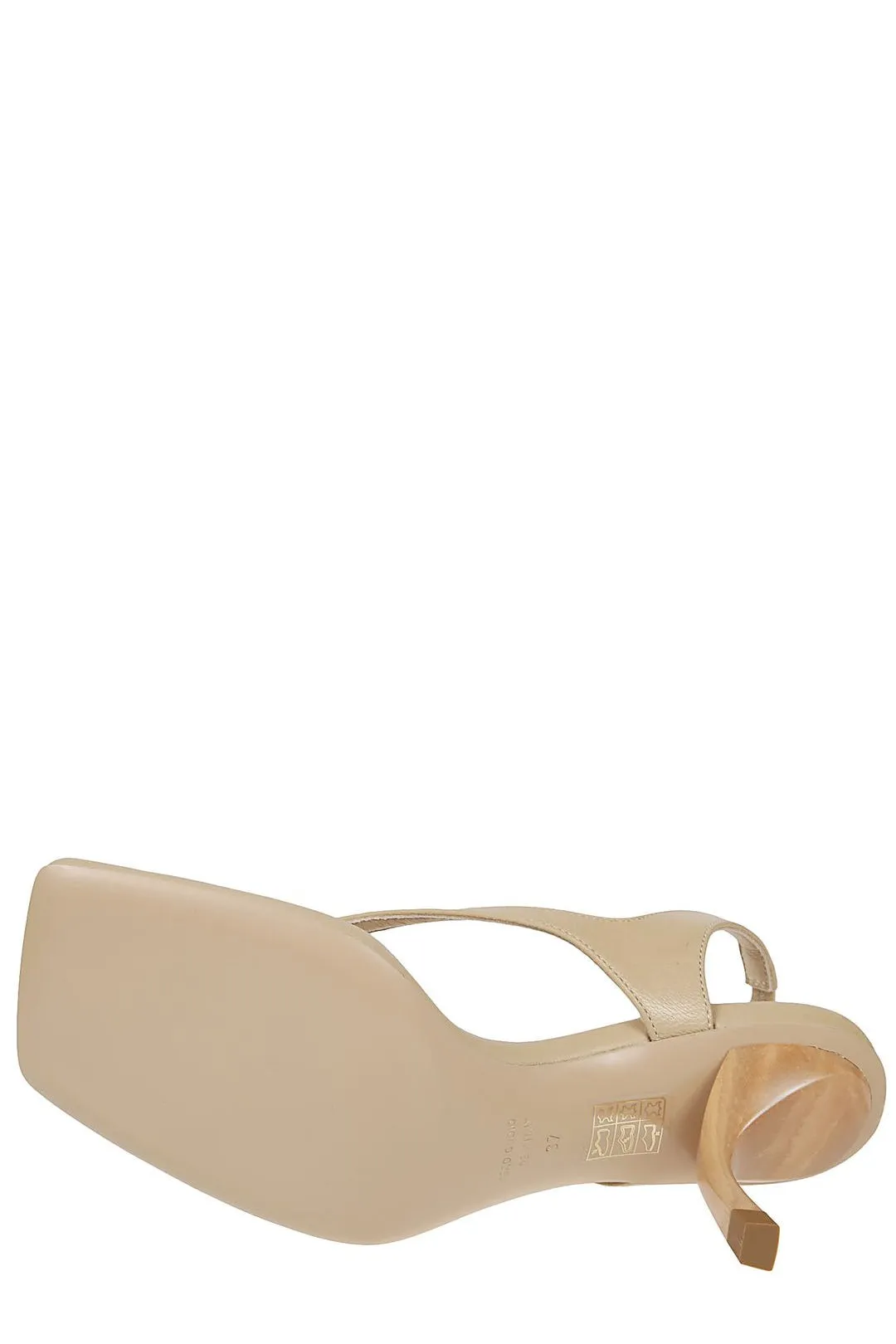GIA BORGHINI Rosie Open Toe Slip-On Sandals