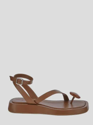 GIA BORGHINI X RHW Rosie Slip-On Sandals