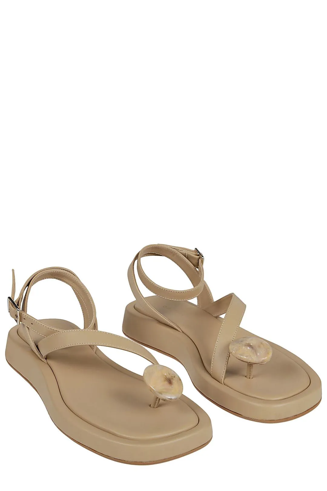 GIA BORGHINI X RHW Rosie Slip-On Sandals