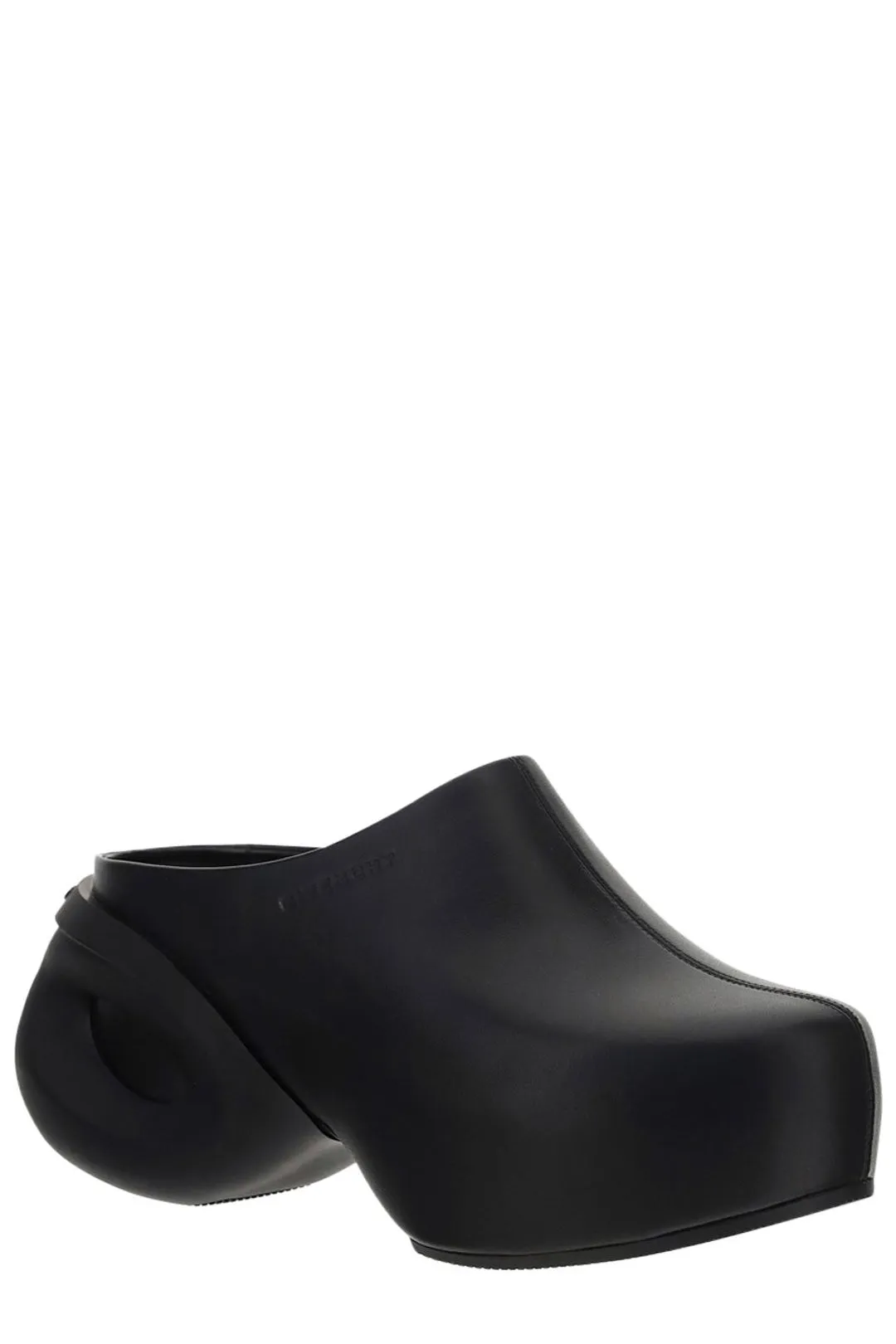 Givenchy Logo Embossed Slip-On Clogs