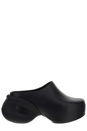 Givenchy Logo Embossed Slip-On Clogs