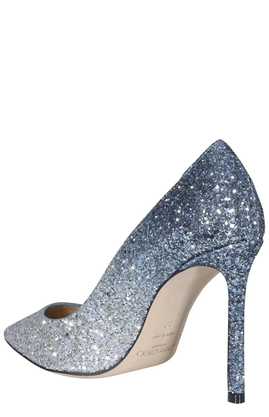 Jimmy Choo Romy 100 Glitter Pumps