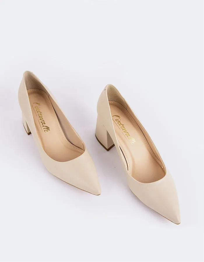 Josephine Off White Leather