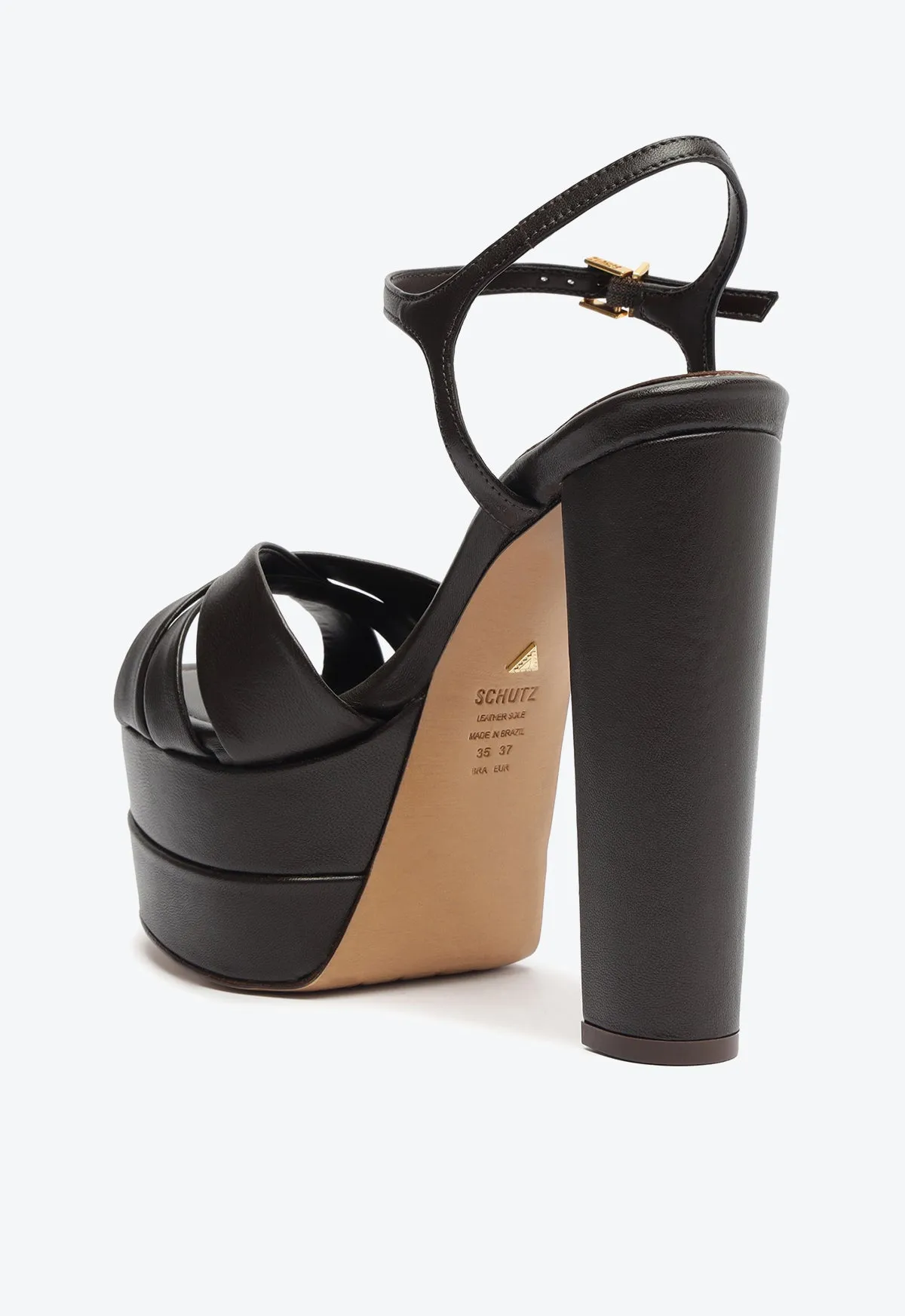 Keefa High Leather Sandal