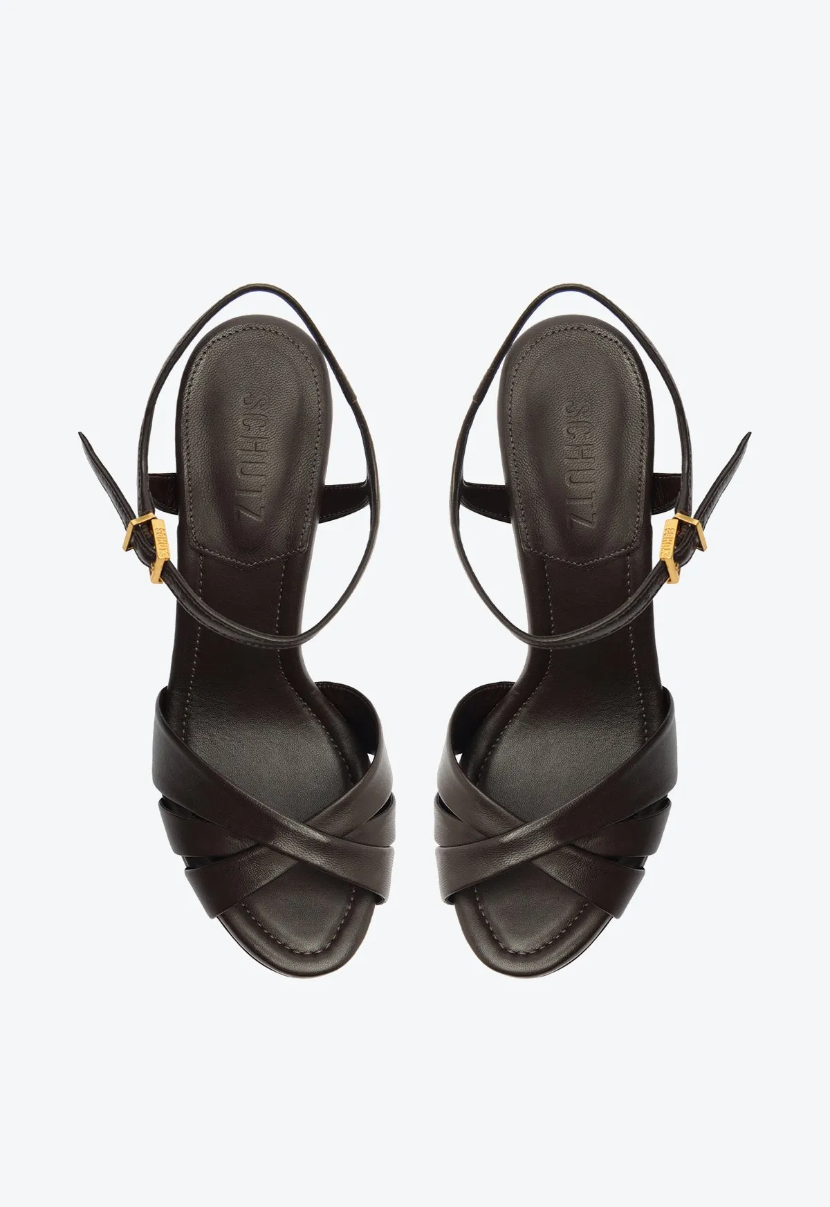 Keefa High Leather Sandal