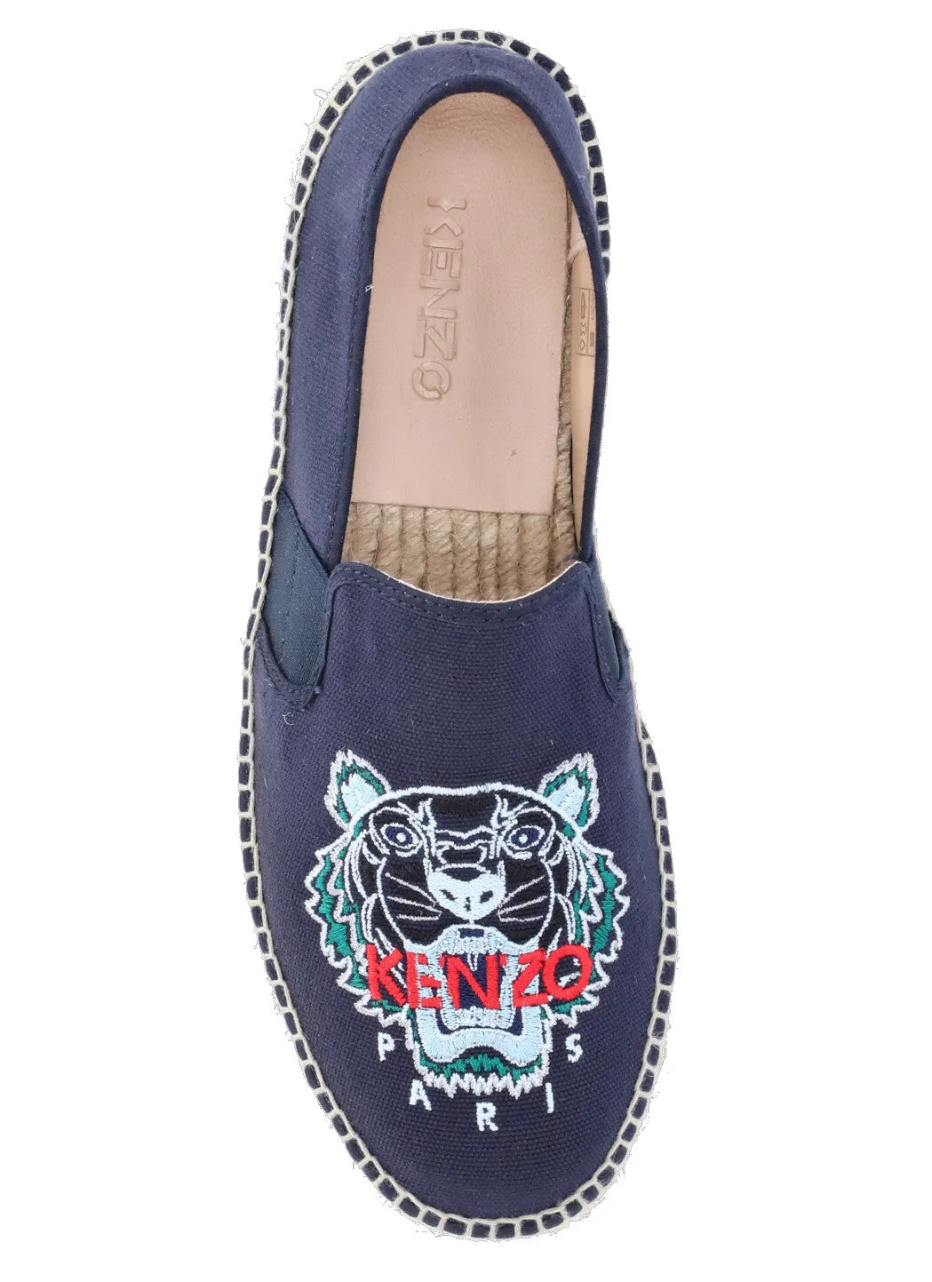 Kenzo Tiger Embroidered Espadrilles