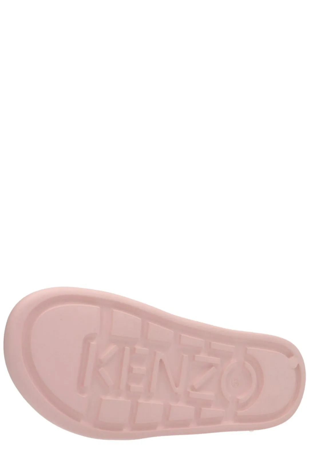 Kenzo Tiger Logo Detailed Slip-On Slides