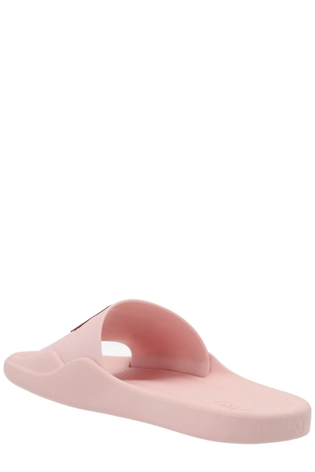 Kenzo Tiger Logo Detailed Slip-On Slides