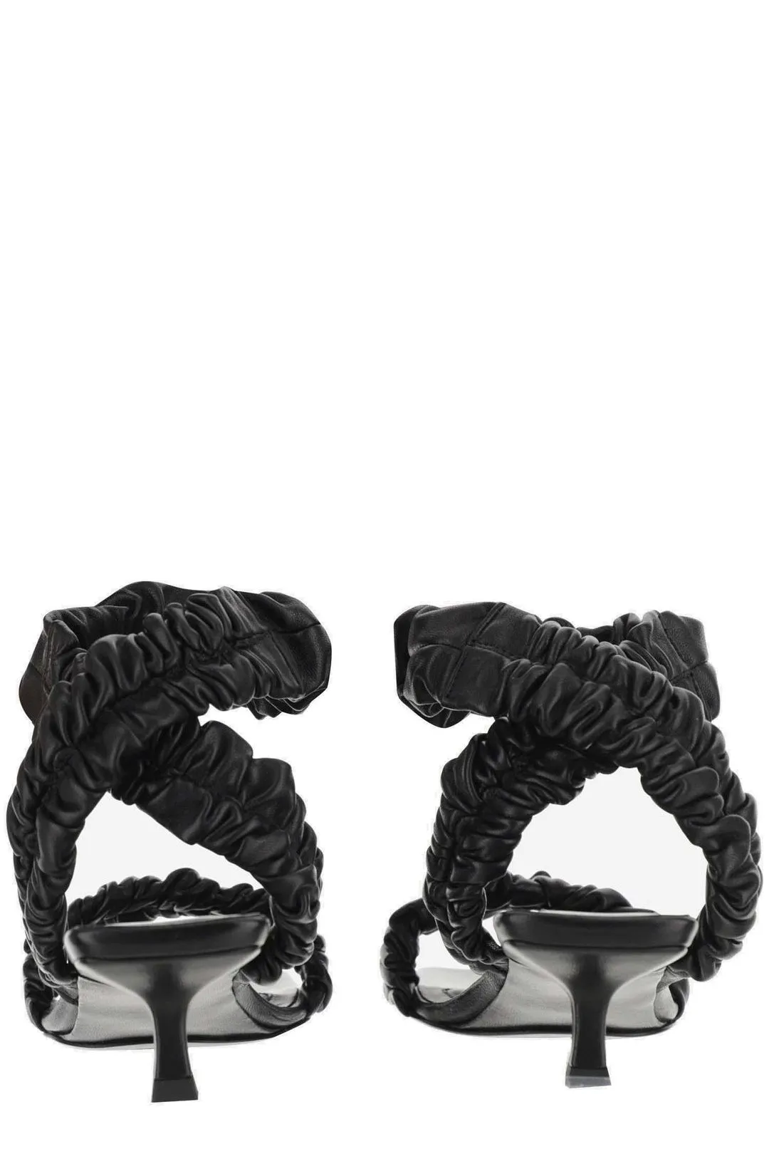 Khaite Square Toe Strap Sandals