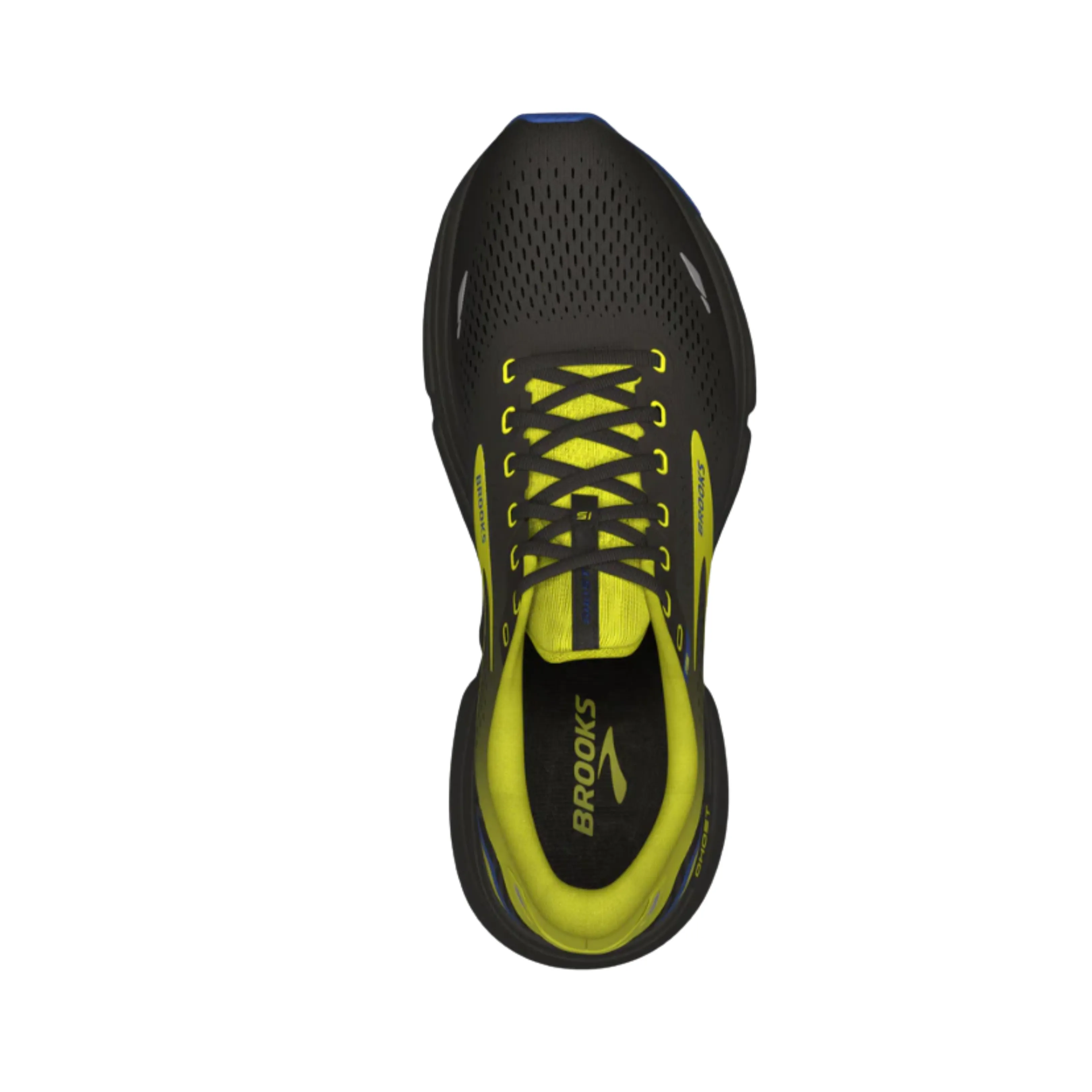 Men's Ghost 15 – Black/Nightlife/Blue (D Width)