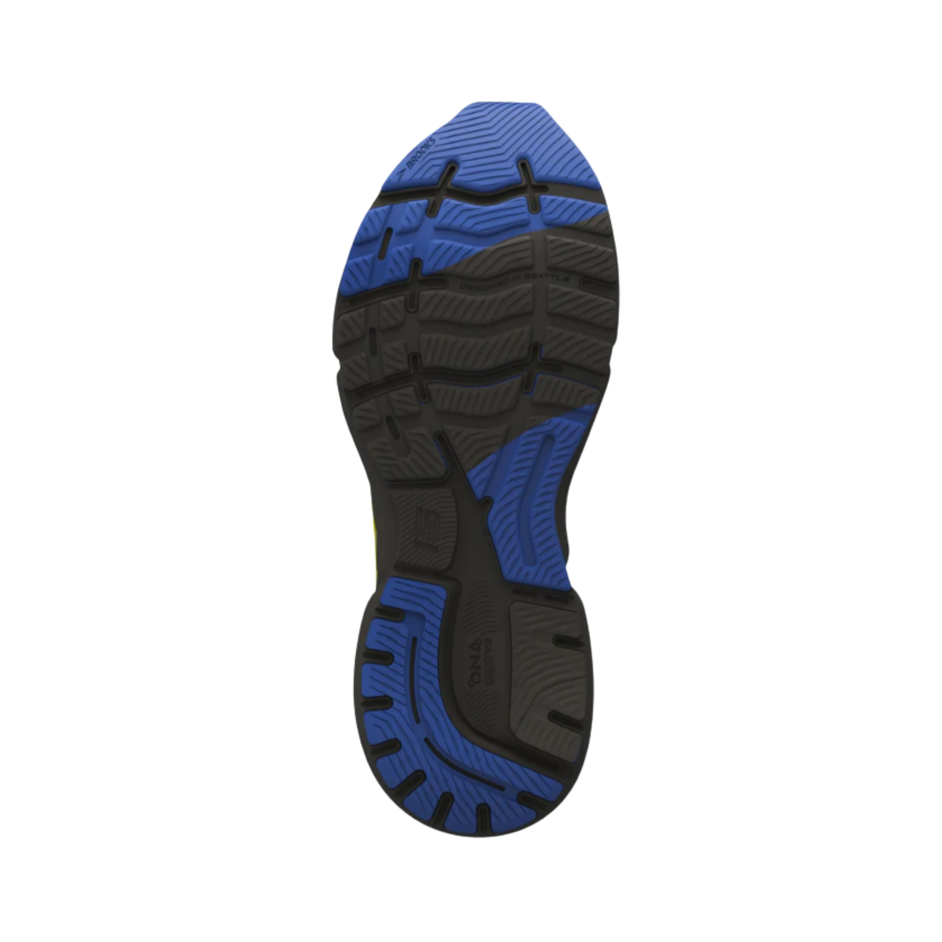 Men's Ghost 15 – Black/Nightlife/Blue (D Width)