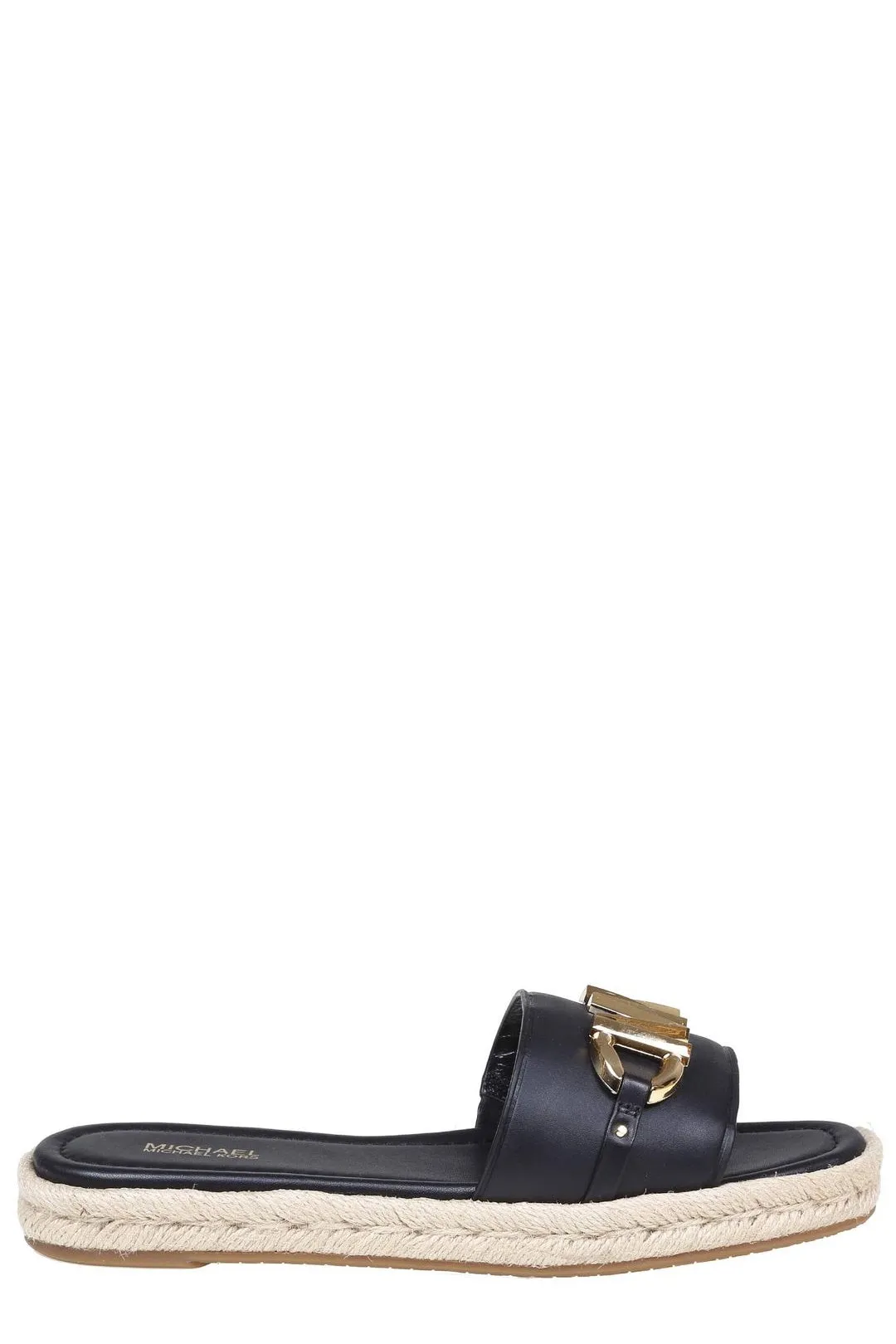 Michael Michael Kors Izzy Logo Plaque Sandals