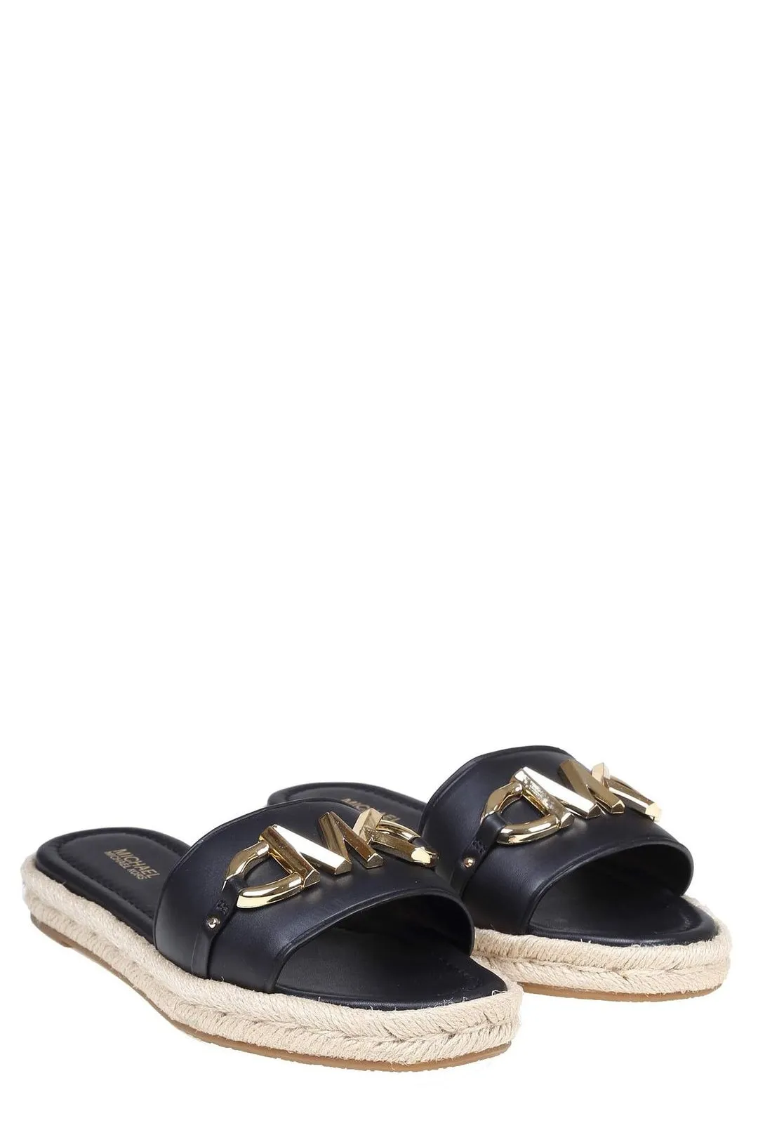 Michael Michael Kors Izzy Logo Plaque Sandals