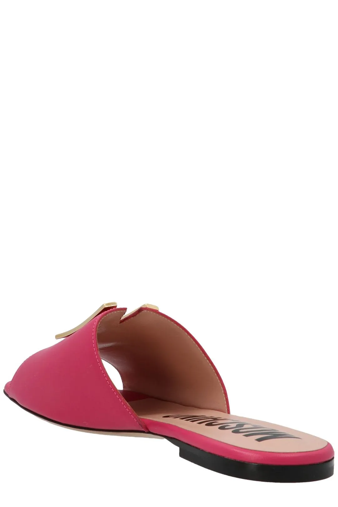 Moschino M Logo Plaque Slides