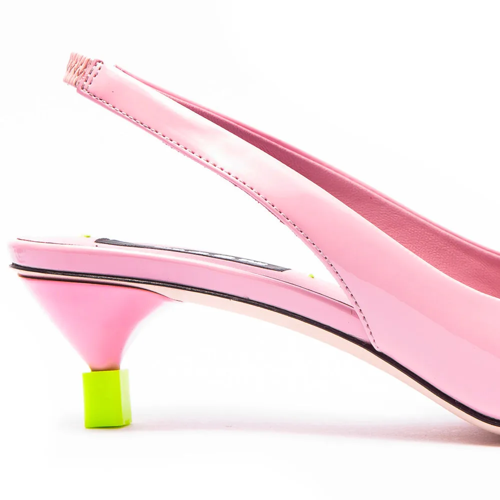 Msgm Iconic Heels Pink
