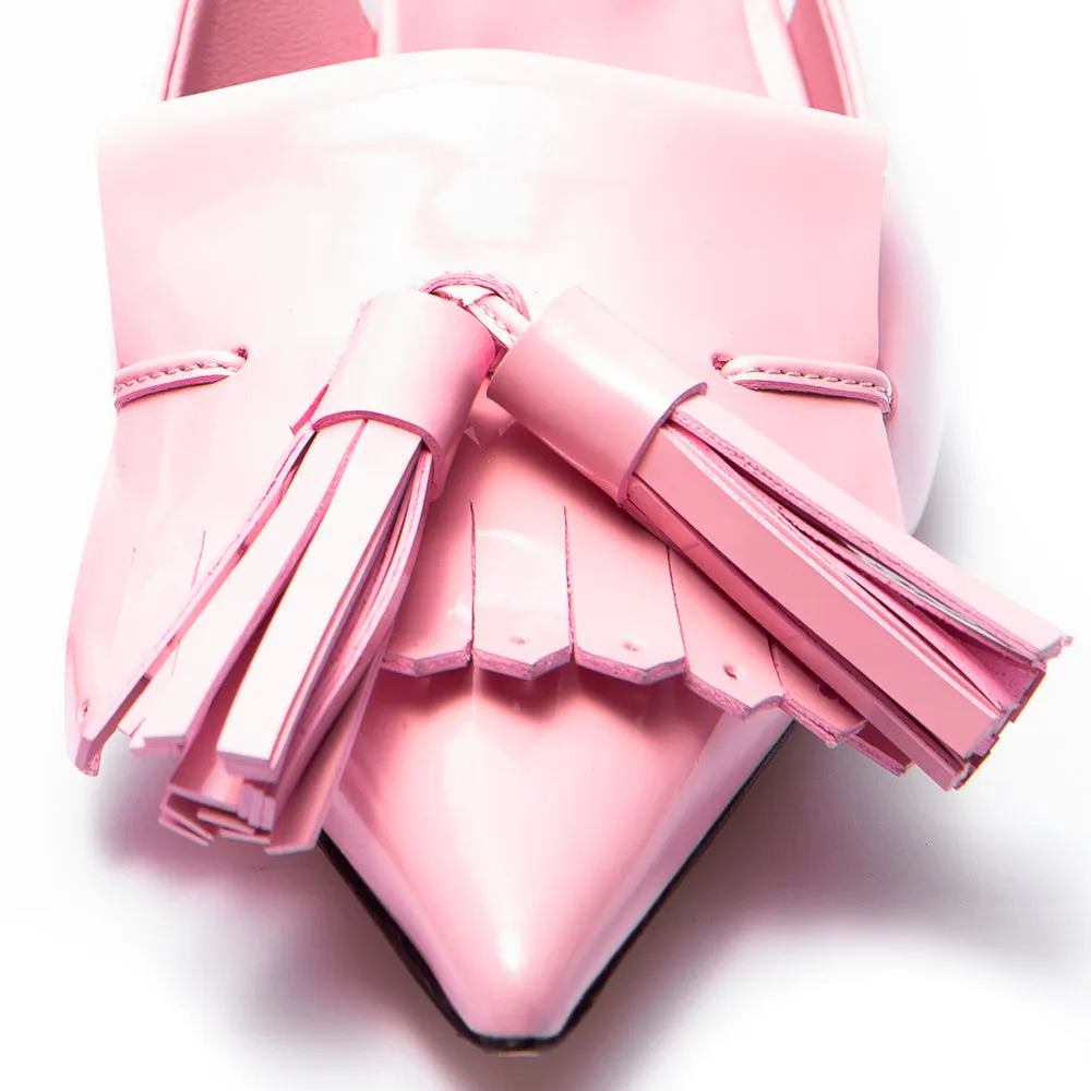 Msgm Iconic Heels Pink