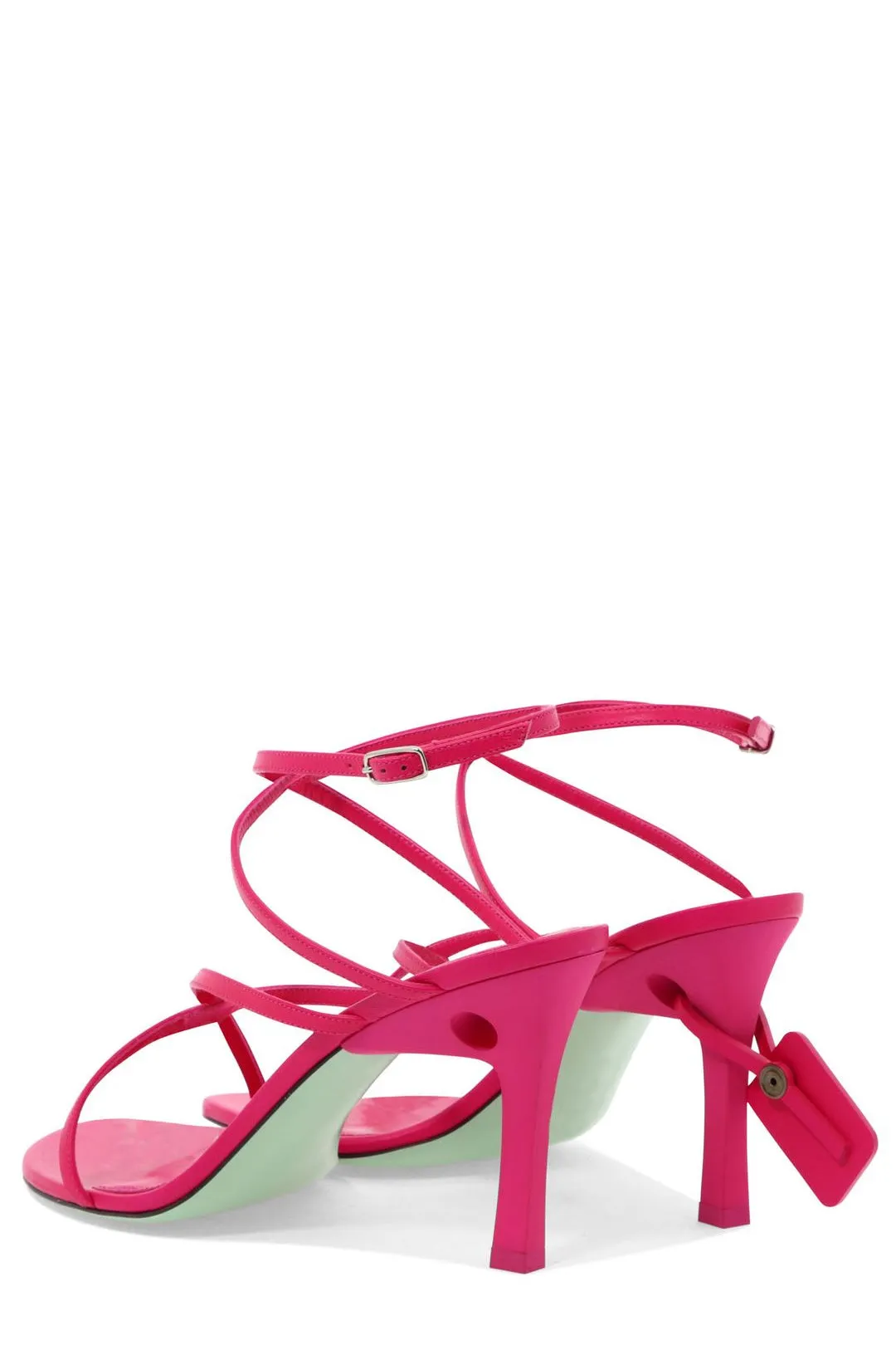Off-White Meteor Logo Tag Heeled Sandals