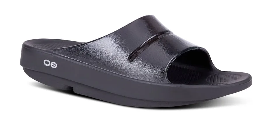 Oofos Womens Ooahh Luxe Slide