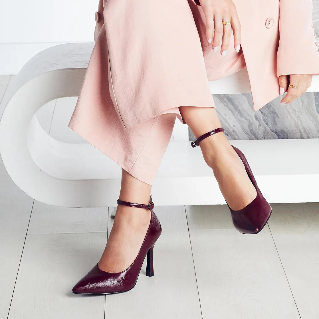 Paris: Bordeau Patent Leather
