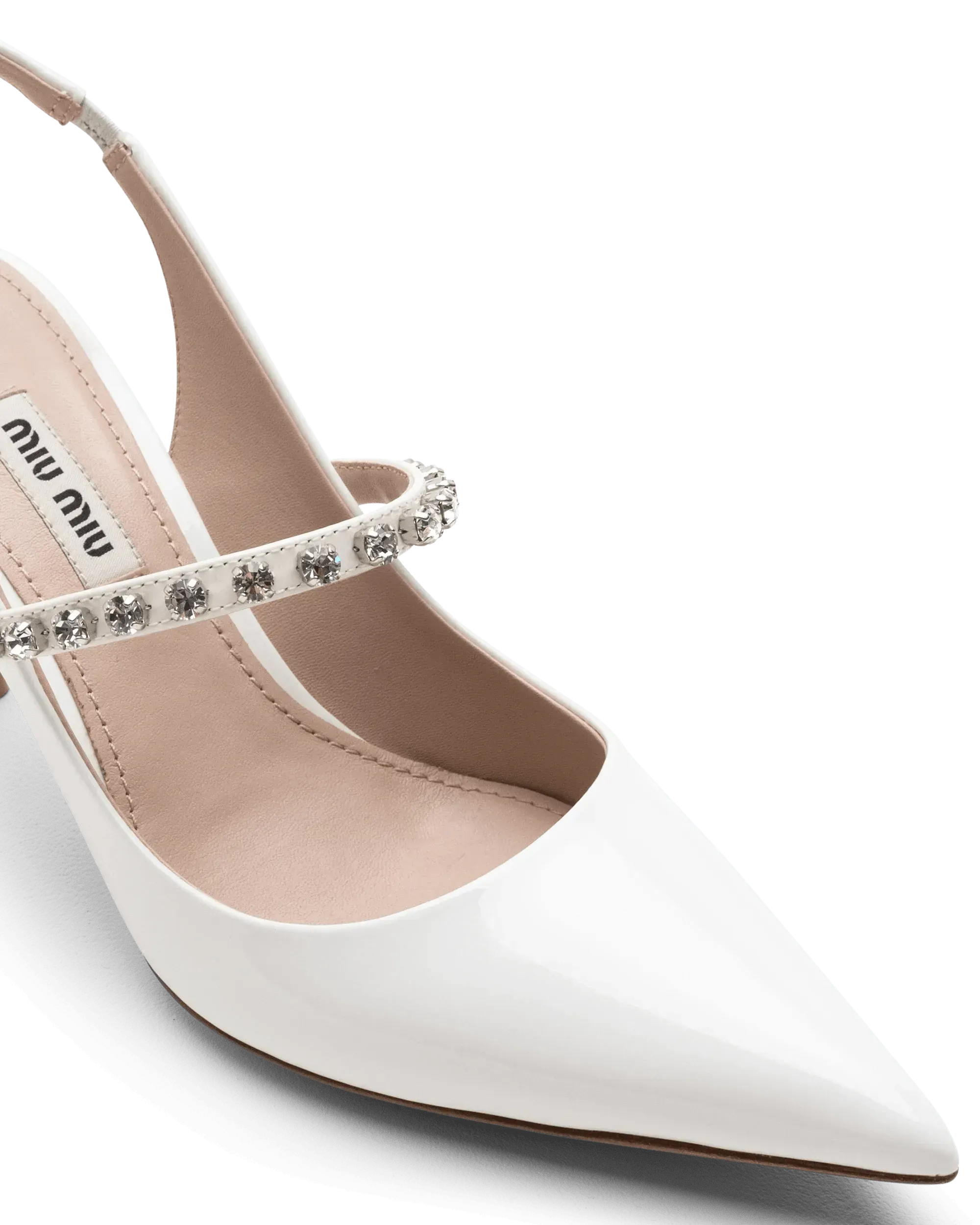 Patent Leather Slingback Pumps