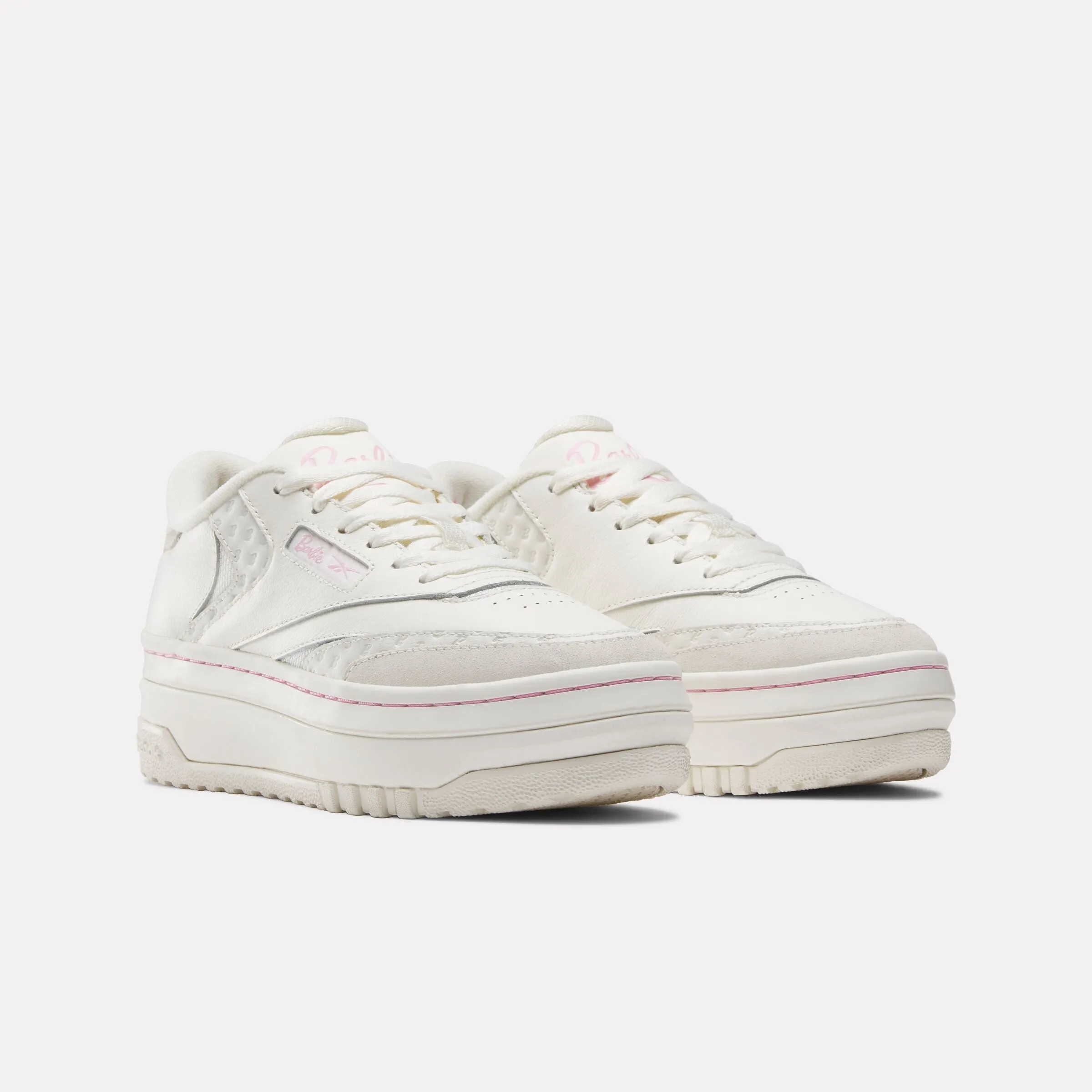 Reebok X Barbie Club C Extra Chalk Pink