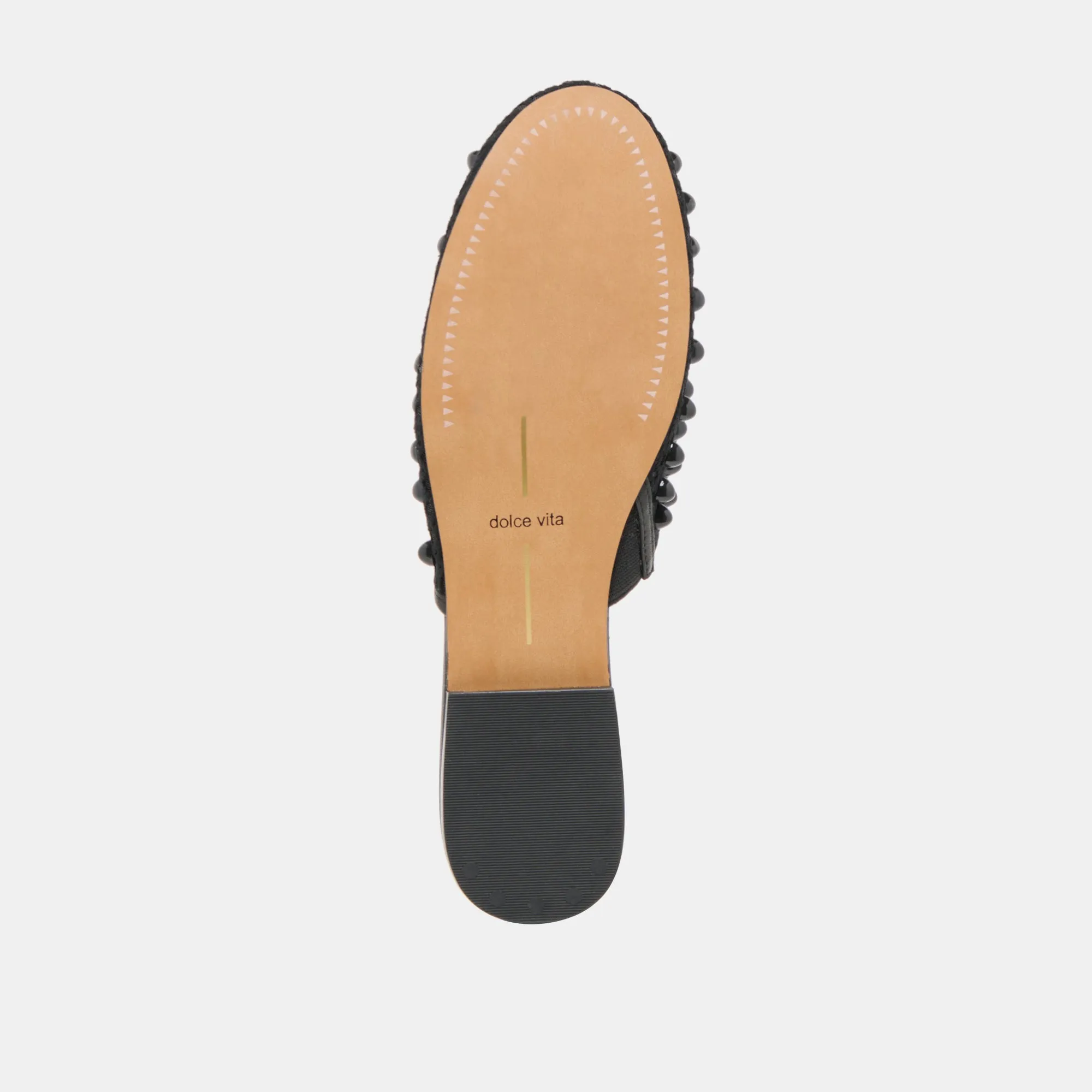 ROVA BEAD FLATS ONYX BEADED MESH