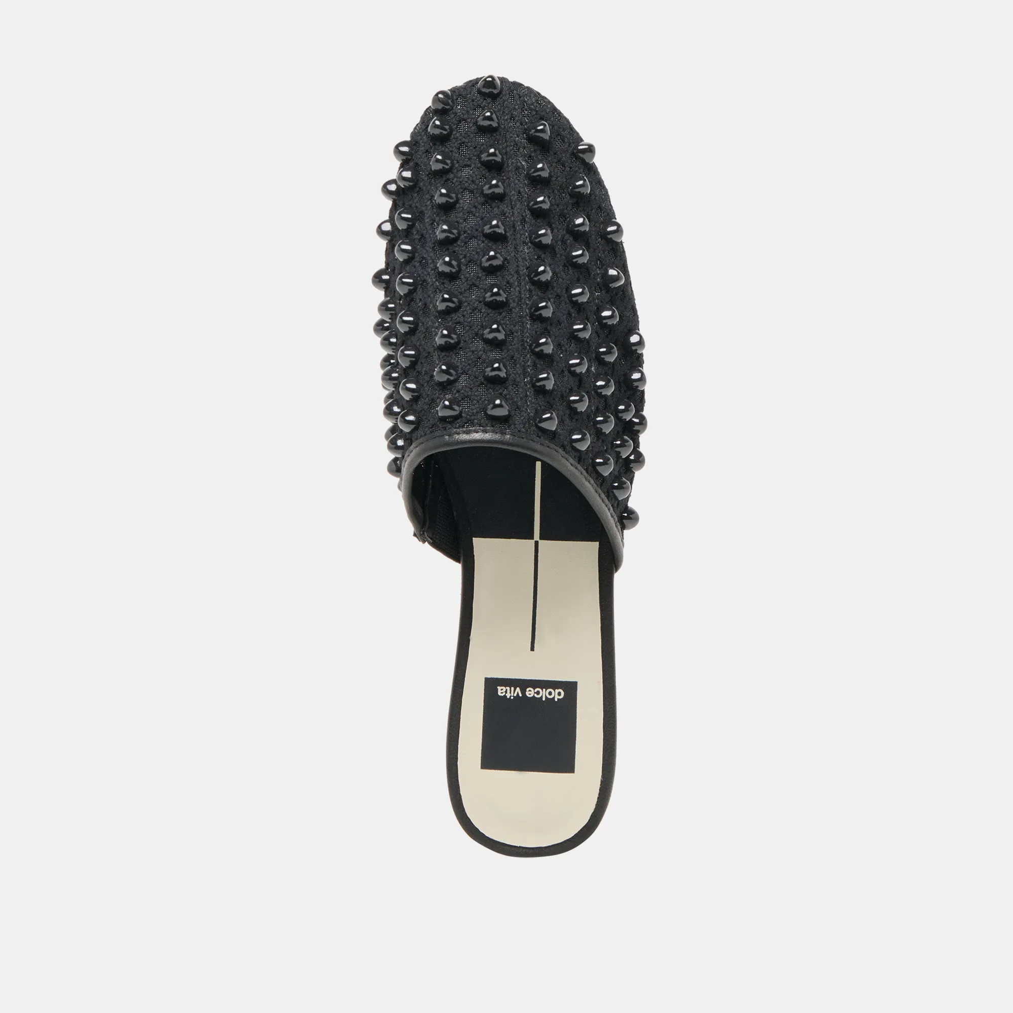 ROVA BEAD FLATS ONYX BEADED MESH