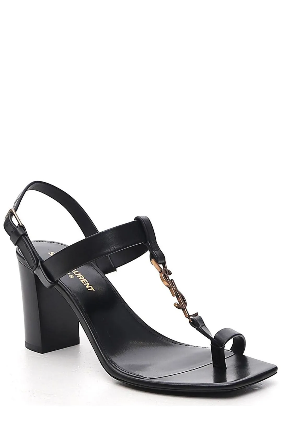 Saint Laurent Cassandra Monogram Sandals