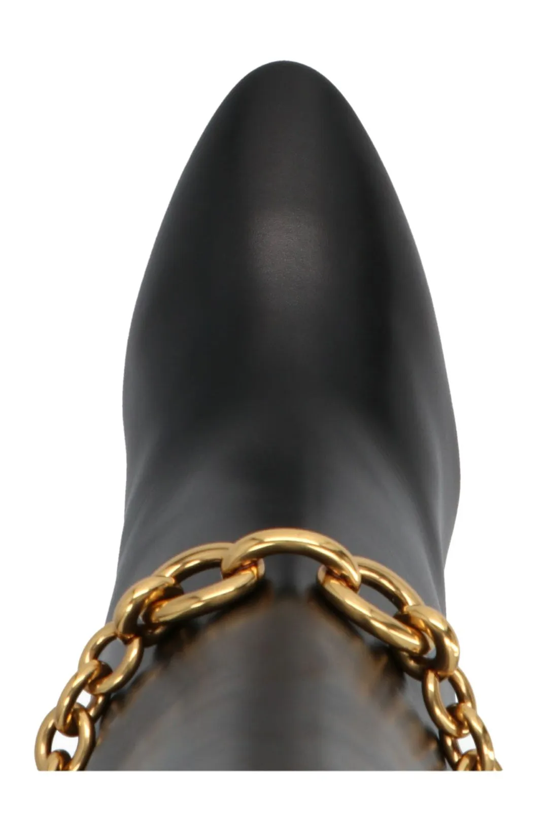 Saint Laurent Le Mailon Chain-Detailed Boots